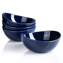 Budget 🎉 Sweese Navy Curved Porcelain Bowls ✔️