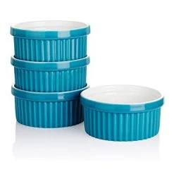 Best reviews of ❤️ Sweese 12 Ounce Souffle Dish, Set of 4 🌟 -Outlet Serve Gleam Store 12ouncesteelblue
