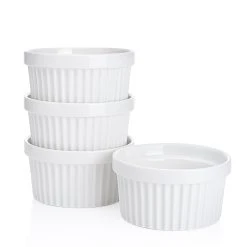 Discount 🎁 Sweese 8 Ounce Souffle Dish, Set of 4 🌟 -Outlet Serve Gleam Store 1 1