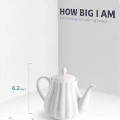 Best reviews of 🔔 Sweese Pumpkin Porcelain Teapot ✨ -Outlet Serve Gleam Store 20200529112839