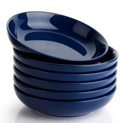 Wholesale 👏 Sweese Navy Porcelain Pasta Bowls 🎉 -Outlet Serve Gleam Store 22oz 6 f5d03297 f238 449e 9da2 8e5635c8f5b1