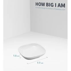 Buy 👍 Sweese Square Porcelain Pasta Bowls 🔥 -Outlet Serve Gleam Store 22ozpastabowls