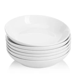 Flash Sale ⭐ Sweese White Porcelain Pasta Bowls 👍 -Outlet Serve Gleam Store 26ounce pasta bowl white 5f48d470 5b7e 4d86 82aa 584a499cc68f