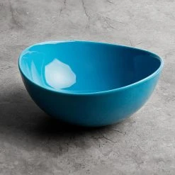 Promo ✨ Sweese Blue Assorted Curved Porcelain Bowls 👏 -Outlet Serve Gleam Store 28oz 2 176b99a3 b08a 4827 93c2 9e07d99727d9
