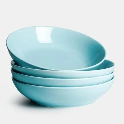 Flash Sale ๐ฏ Sweese Turquoise Porcelain Pasta Bowls โ๏ธ