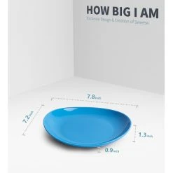 Brand new ๐ Sweese Steel Blue Curved Porcelain Plates โค๏ธ 11 Brand new ๐ Sweese Steel Blue Curved Porcelain Plates โค๏ธ -Outlet Serve Gleam Store 4941120a4cbb3d36d62178ab06611d0b 14e48322 0463 4257 bda3 f0ab41846c7f