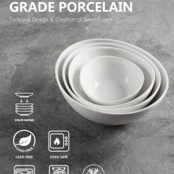 Wholesale ⌛ Sweese 4 Piece Curved Nesting Bowls ⭐ -Outlet Serve Gleam Store 4 1 daff7bac c645 4543 8a04 8f97eb14c3ef