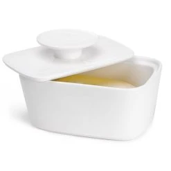 Cheap ๐ Sweese Large Butter Dish with Lid โจ
