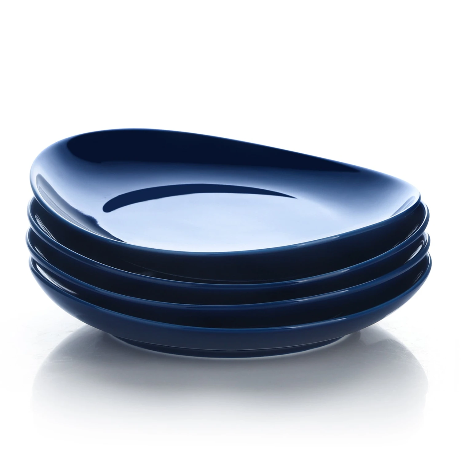 New ๐ฏ Sweese Navy Curved Porcelain Plates โจ 1 New ๐ฏ Sweese Navy Curved Porcelain Plates โจ