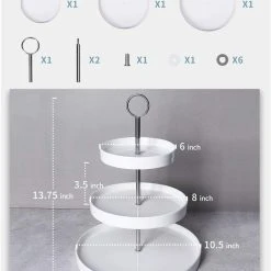 Best deal ⌛ Sweese 3-Tier Cupcake Stand ⭐ -Outlet Serve Gleam Store 619ugd9koOL. AC SL1500 8a6f0fa7 2b3f 4ca0 ac92 d0b60ffc06bb