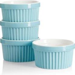 Outlet 🥰 Sweese Turquoise Cupcake Ramekins ⌛ -Outlet Serve Gleam Store 61jVQbC 80L. AC SL1500