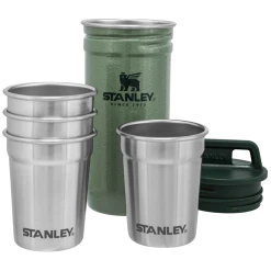 Best reviews of ✔️ Stanley Adventure Nesting Shot Glass Set 😉 -Outlet Serve Gleam Store B2B Web PNG Adventure Nesting Shot Glass Set Hammertone Green