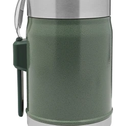 New ✔️ Stanley Classic Legendary Food Jar + Spork | 14 OZ ❤️ -Outlet Serve Gleam Store B2B Web PNG Classic Legendary Food Jar Spork 14oz Hammertone Green a53d1195 c11f 45ee 847c 9ef6929969ab