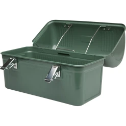 Top 10 😍 Stanley Classic Lunch Box | 10 QT ⭐ -Outlet Serve Gleam Store B2B Web PNG Classic Lunchbox 10qt HmrtneGrn open hero