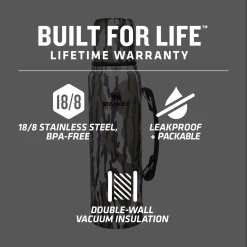 New 🔥 Stanley Heritage Classic Bottle | Bottomland | 1.1 QT 🤩 -Outlet Serve Gleam Store B2B Web PNG STAN 1 1QT HERITAGE VAC BTL Bottomland PT01