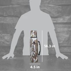 New 🔥 Stanley Heritage Classic Bottle | Bottomland | 1.1 QT 🤩 -Outlet Serve Gleam Store B2B Web PNG STAN 1 1QT HERITAGE VAC BTL Bottomland PT04