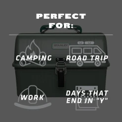 Promo 🔥 Stanley Classic Lunch Box | 5.5 QT 😍 -Outlet Serve Gleam Store B2B Web PNG STAN 5 5QT CLASSIC LUNCH BOX H GREEN PT02