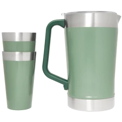 Best Pirce ✔️ Stanley Classic Stay Chill Beer Pitcher Set ✨ -Outlet Serve Gleam Store B2B Web PNG Stanley HammertoneGreen PitcherSets DSC 3577