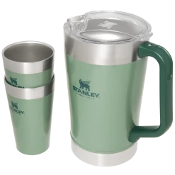 Best Pirce ✔️ Stanley Classic Stay Chill Beer Pitcher Set ✨ -Outlet Serve Gleam Store B2B Web PNG Stanley HammertoneGreen PitcherSets DSC 3598