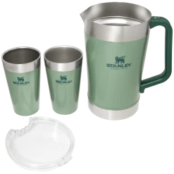 Best Pirce ✔️ Stanley Classic Stay Chill Beer Pitcher Set ✨ -Outlet Serve Gleam Store B2B Web PNG Stanley HammertoneGreen PitcherSets DSC 3613