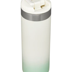 Outlet ⭐ Stanley The AeroLight™ Transit Bottle | 16 OZ ⌛ -Outlet Serve Gleam Store B2B Web PNG The AeroLight Transit Bottle 16oz Cream Hero Back