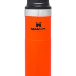 Best deal ❤️ Stanley Classic Trigger-Action Travel Mug | 16 OZ ✨ -Outlet Serve Gleam Store B2B Web PNG The Classic Trigger Action Mug 16oz Blaze Orannge