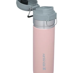 Hot Sale ⌛ Stanley 1913 The Quick Flip Go Bottle | 24 OZ ✔️ 13 Hot Sale ⌛ Stanley 1913 The Quick Flip Go Bottle | 24 OZ ✔️ -Outlet Serve Gleam Store B2B Web PNG The GO Quick Flip Water Bottle Blush 24oz Hero Open