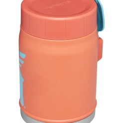 Outlet 🔥 Stanley The Wild Imagination Food Jar + Spork | 14 OZ ✔️ -Outlet Serve Gleam Store B2B Web PNG The Heritage Vacuum Food Jar 14oz Grapefruit Hero Back copy