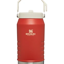 Top 10 🤩 Stanley The IceFlow Flip Straw Jug | 64 OZ 💯 -Outlet Serve Gleam Store B2B Web PNG The IceFlow Flip Straw Jug 64OZ Carnelian Front