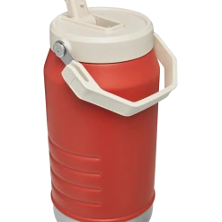 Top 10 🤩 Stanley The IceFlow Flip Straw Jug | 64 OZ 💯 -Outlet Serve Gleam Store B2B Web PNG The IceFlow Flip Straw Jug 64OZ Carnelian Hero Back