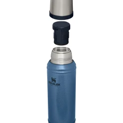 Brand new 🧨 Stanley Classic Legendary Bottle | 1.0 QT ✨ -Outlet Serve Gleam Store B2B Web PNG The Legendary Vacuum Bottle 1 0qt Hammertone Lake Exploded 1