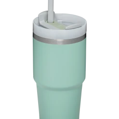 New ⌛ Stanley The Quencher H2.0 FlowState™ Tumbler | 20 OZ 🧨 -Outlet Serve Gleam Store B2B Web PNG The Quencher H2 O FlowState Tumbler 20oz Eucalyptus Hero Back