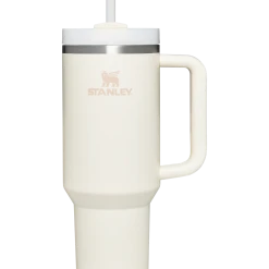 Best deal 😀 Stanley The Quencher H2.0 FlowState™ Tumbler | 40 OZ 🌟 -Outlet Serve Gleam Store B2B Web PNG The Quencher H2 O FlowState Tumbler Cream Front