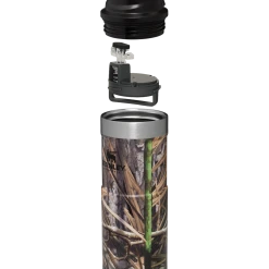 Best deal ❤️ Stanley Classic Trigger-Action Travel Mug | 16 OZ ✨ -Outlet Serve Gleam Store B2B Web PNG The Trigger Action Travel Mug Habitat Exploded