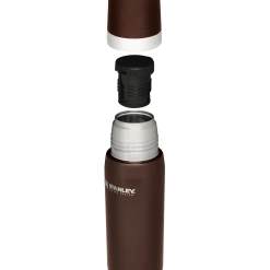 Top 10 ❤️ Stanley Master Unbreakable Thermal Bottle | 25 OZ 🌟 -Outlet Serve Gleam Store B2B Web PNG The Unbreakable Thermal Bottle 25OZ Bronze Moon Exploded