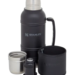 Brand new 🎁 Stanley Legacy QuadVac™ Thermal Bottle | 1.5 QT 🎉 -Outlet Serve Gleam Store B2B Web PNG TheQuadvac ThermalBottle1.5QTFoundryBlack Exploded