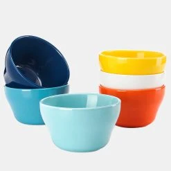 Coupon 💯 Sweese Multicolor Porcelain Bouillon Bowls 🥰