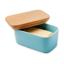 Wholesale ✔️ Sweese Airtight Butter Dish with Beechwood Lid ⌛ 9 Wholesale ✔️ Sweese Airtight Butter Dish with Beechwood Lid ⌛ -Outlet Serve Gleam Store Ceramicbutterdish 1 9fd770dc bc5a 45af b2a0 e468d857cf93