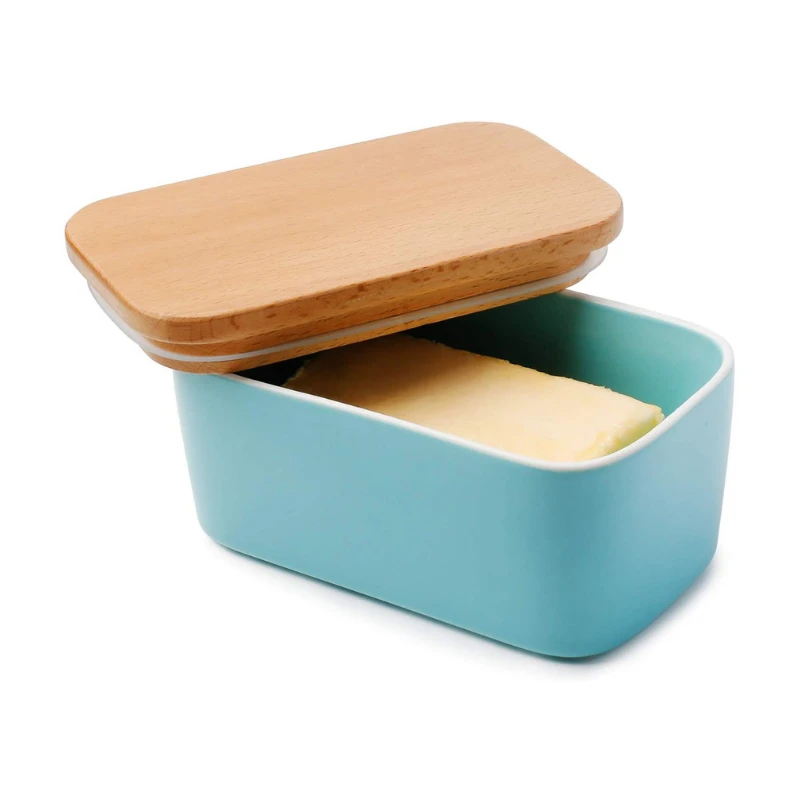 Wholesale ✔️ Sweese Airtight Butter Dish with Beechwood Lid ⌛ 4 Wholesale ✔️ Sweese Airtight Butter Dish with Beechwood Lid ⌛ - Image 4