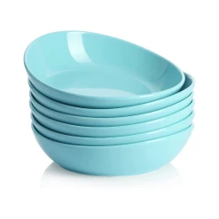 New 😉 Sweese Curved Ceramic Pasta Bowls 🔥 -Outlet Serve Gleam Store CeramiccurvedpastaBowls