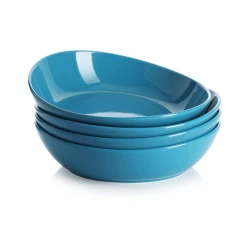 New 😉 Sweese Curved Ceramic Pasta Bowls 🔥 -Outlet Serve Gleam Store CeramiccurvedpastaBowls 2