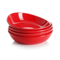 New 😉 Sweese Curved Ceramic Pasta Bowls 🔥 -Outlet Serve Gleam Store CeramiccurvedpastaBowls 6