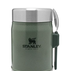 New ✔️ Stanley Classic Legendary Food Jar + Spork | 14 OZ ❤️ -Outlet Serve Gleam Store Classic Legendary Food Jar Spork 14oz Hammertone Green