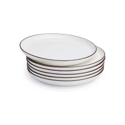 Best Pirce โญ Sweese Gradient Porcelain Plates, Set of 6 ๐