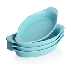 Buy ✔️ Sweese Porcelain Oval Au Gratin Pans 🥰 10 Buy ✔️ Sweese Porcelain Oval Au Gratin Pans 🥰 -Outlet Serve Gleam Store OvalAuGratinPans 2