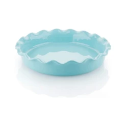 Discount 🔥 Sweese Ruffled Ceramic Pie Pan ⌛ -Outlet Serve Gleam Store PorcelainPiePan 3