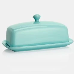 Outlet โญ Sweese Porcelain Rectangle Butter Dish with Lid โ๏ธ