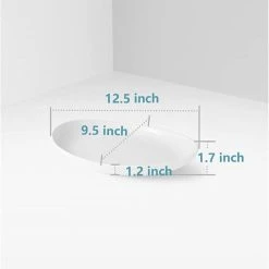 Promo 😉 Sweese Curved Serving Platters, Set of 2 👍 5 Promo 😉 Sweese Curved Serving Platters, Set of 2 👍 -Outlet Serve Gleam Store ServingPlatters