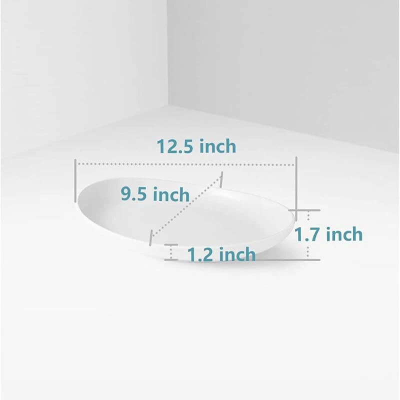 Promo 😉 Sweese Curved Serving Platters, Set of 2 👍 3 Promo 😉 Sweese Curved Serving Platters, Set of 2 👍 - Image 3