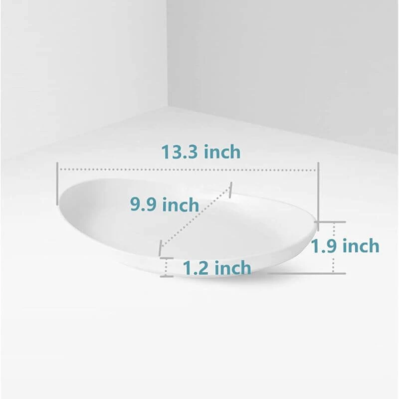 Promo 😉 Sweese Curved Serving Platters, Set of 2 👍 2 Promo 😉 Sweese Curved Serving Platters, Set of 2 👍 - Image 2